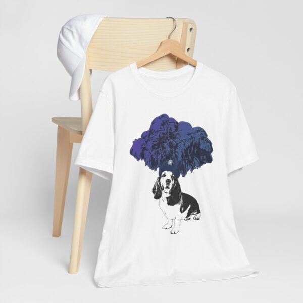 Basset Hound Performer Lightweight T-Shirt - Image 4