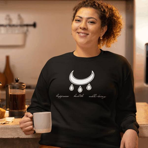 Happiness, Health, Well-Being - Wiccan Blessing Sweatshirt