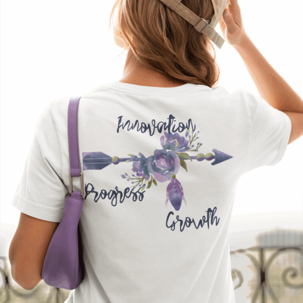 Innovation, Progress, Growth - Right Arrow Lightweight T-Shirt