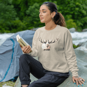 It's a Jackalope Kind of Day Crewneck Sweatshirt