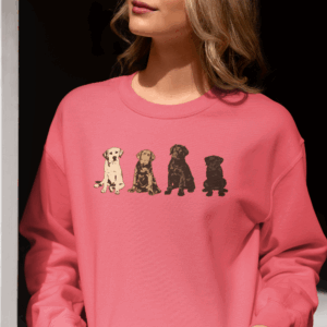 The Labrador Rainbow Crewneck Sweatshirt