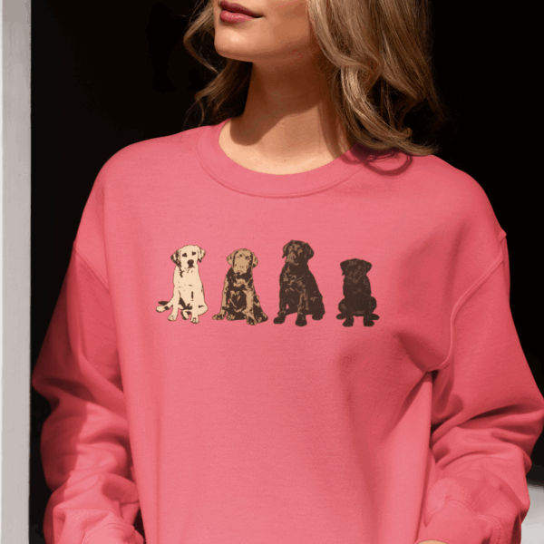 The Labrador Rainbow Crewneck Sweatshirt