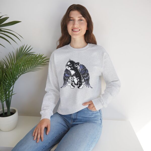 Angel Kitty Crewneck Sweatshirt - Image 10