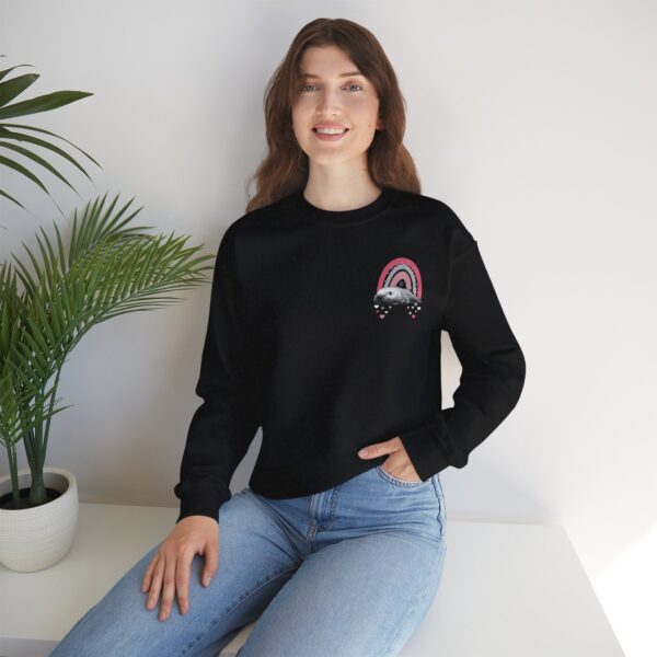 Boho Blobfish Rainbow Crewneck Sweatshirt - Image 22