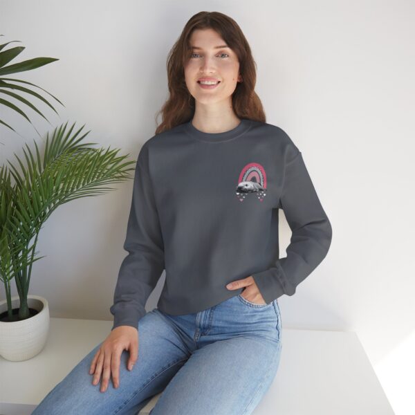 Boho Blobfish Rainbow Crewneck Sweatshirt - Image 14