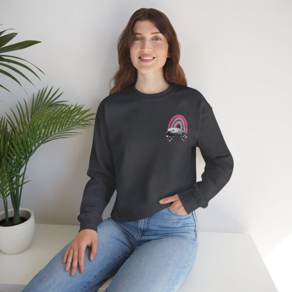 Boho Blobfish Rainbow Crewneck Sweatshirt - Image 18