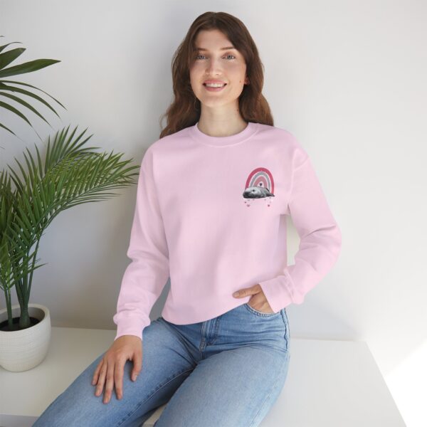 Boho Blobfish Rainbow Crewneck Sweatshirt - Image 6
