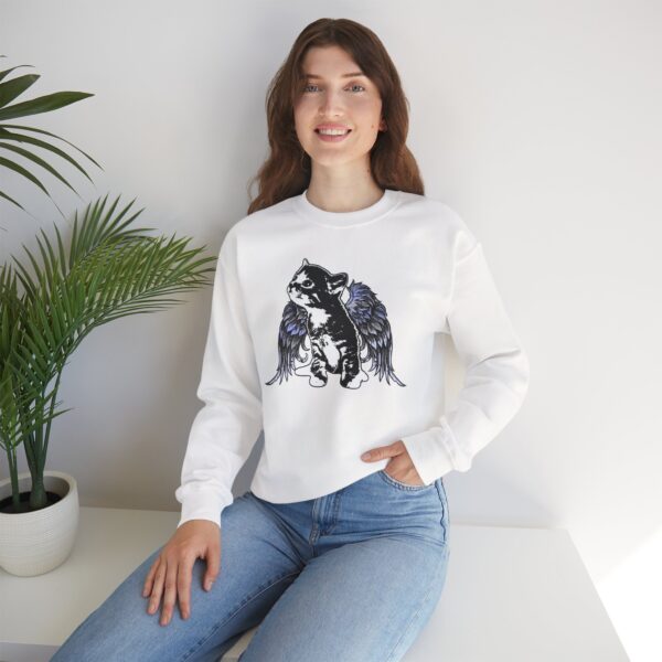 Angel Kitty Crewneck Sweatshirt - Image 6