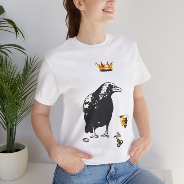 Mr. Raven Lightweight T-Shirt - Image 6