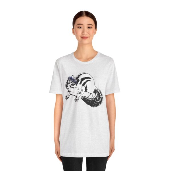 Chipmunk Flower Princess Lightweight T-Shirt - Image 10
