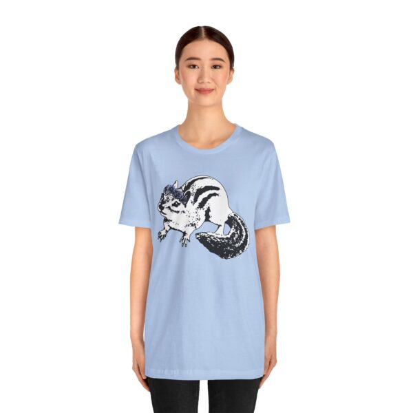 Chipmunk Flower Princess Lightweight T-Shirt - Image 15