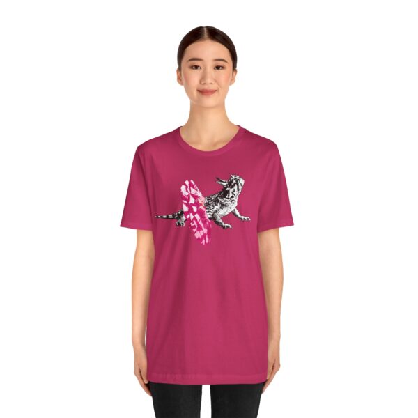 Dancing Horned Lizard Lightweight T-Shirt - Image 19