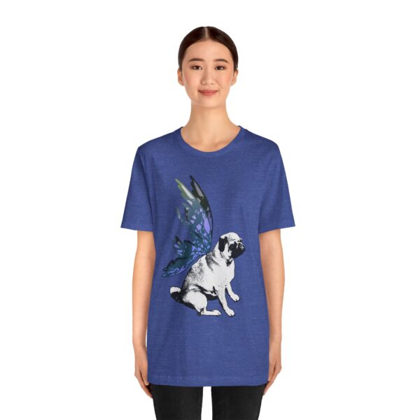 Fairy Pug Lightweight T-Shirt - Image 22