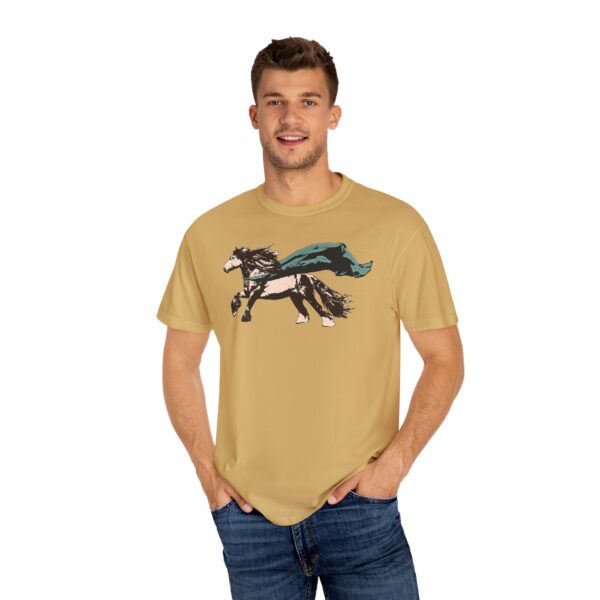 Horse Hero Mediumweight T-Shirt - Image 9