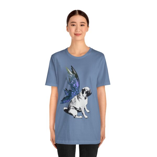 Fairy Pug Lightweight T-Shirt - Image 14