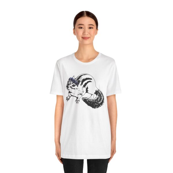 Chipmunk Flower Princess Lightweight T-Shirt - Image 6