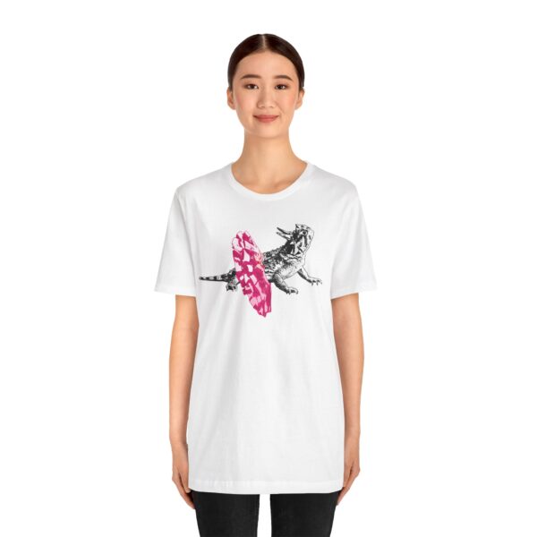 Dancing Horned Lizard Lightweight T-Shirt - Image 7
