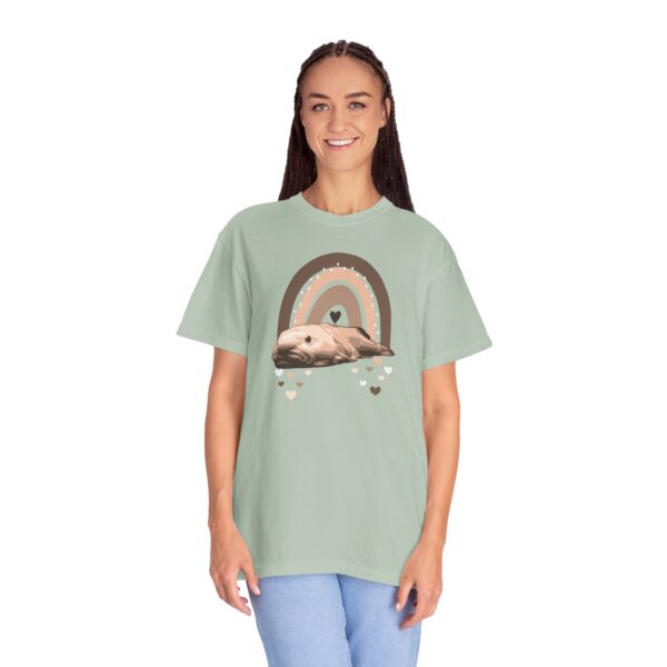 Boho Blobfish Rainbow Mediumweight T-Shirt - Image 15