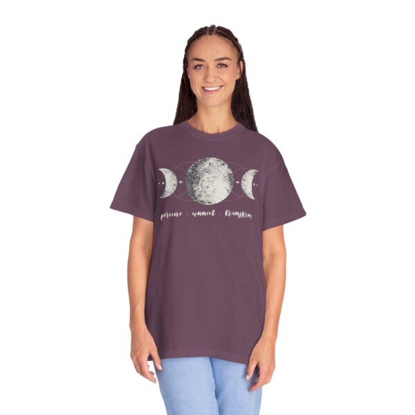 Perceive, Connect, Transform - Moon Phases Mediumweight T-Shirt - Image 10