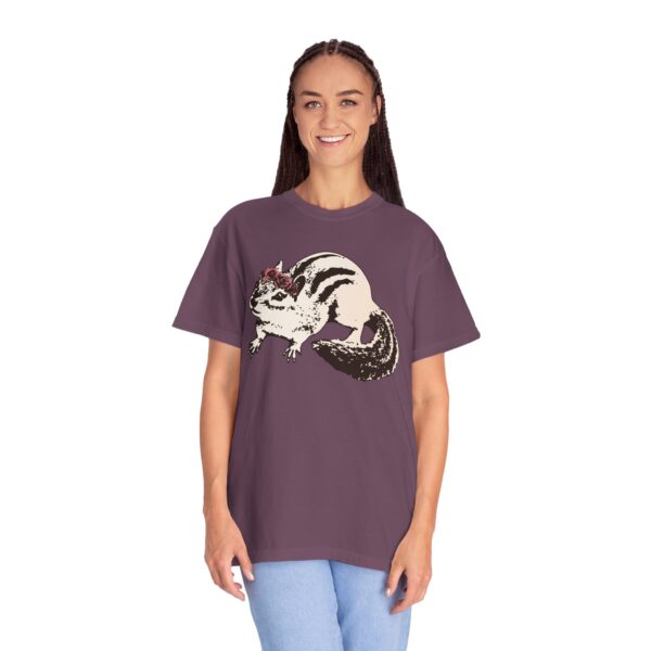 Chipmunk Flower Princess Mediumweight T-Shirt - Image 23