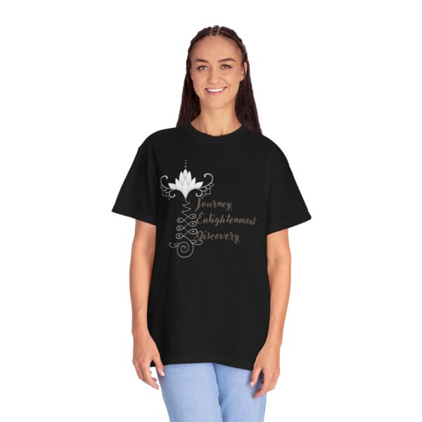 Journey, Enlightenment, Discovery - Unalome Lotus Midweight Shirt - Image 23
