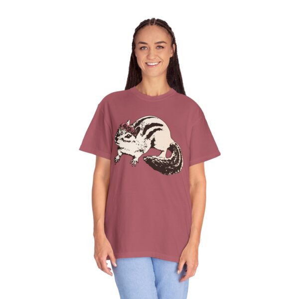 Chipmunk Flower Princess Mediumweight T-Shirt - Image 18