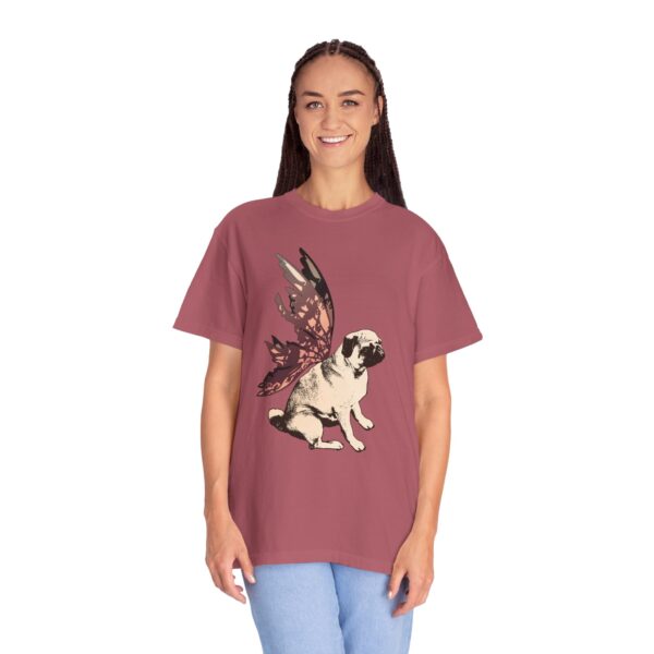 Fairy Pug Mediumweight T-Shirt - Image 22
