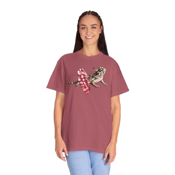 Dancing Horned Lizard Mediumweight T-Shirt - Image 19