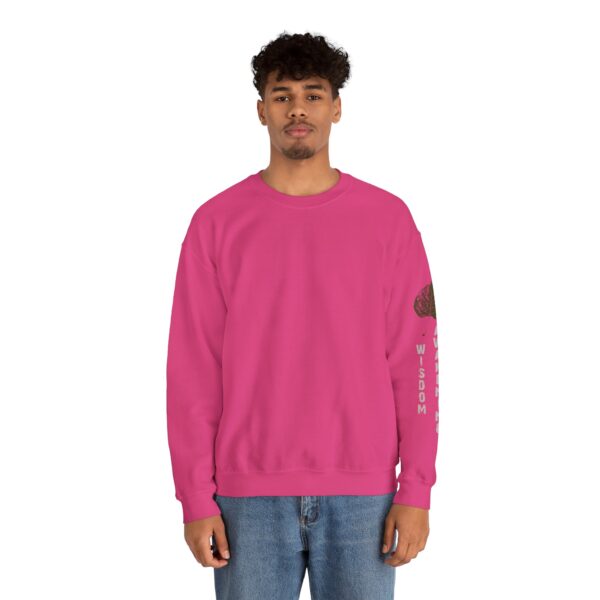 Wisdom, Awakening, Enlightenment - Bodhi Leaf Crewneck Sweatshirt - Image 23