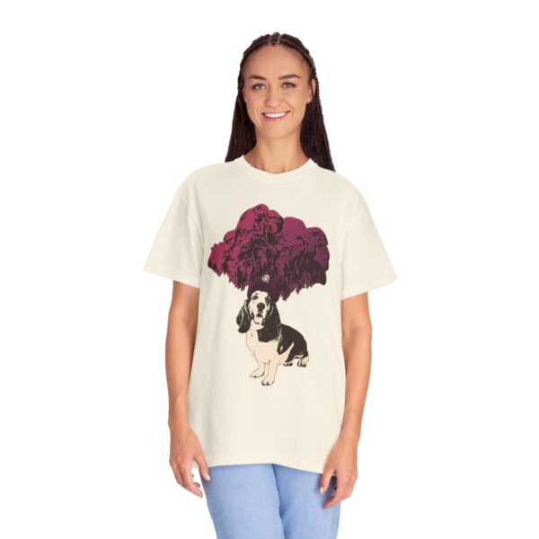 Basset Hound Performer Mediumweight T-Shirt - Image 10