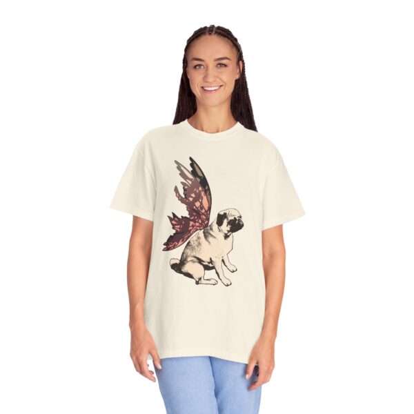 Fairy Pug Mediumweight T-Shirt - Image 9