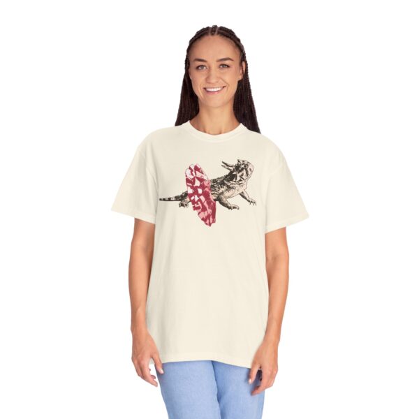 Dancing Horned Lizard Mediumweight T-Shirt - Image 11