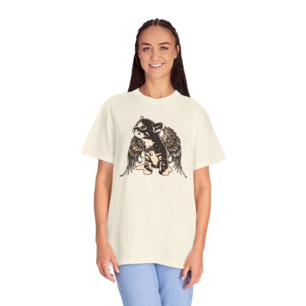 Angel Kitty Mediumweight T-Shirt - Image 9