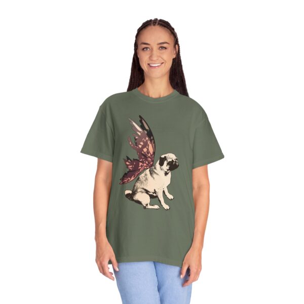 Fairy Pug Mediumweight T-Shirt - Image 14