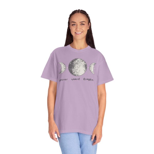 Perceive, Connect, Transform - Moon Phases Mediumweight T-Shirt - Image 14