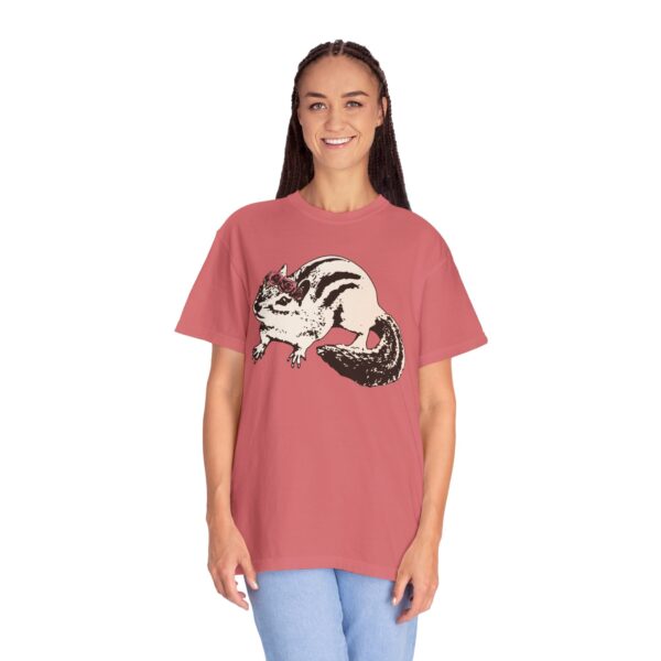 Chipmunk Flower Princess Mediumweight T-Shirt - Image 14