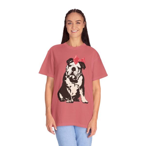 Sitting Pretty English Bulldog Mediumweight T-Shirt - Image 15