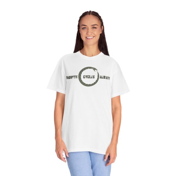 Growth, Cycles, Rebirth - Ouroboros Mediumweight T-Shirt - Image 6