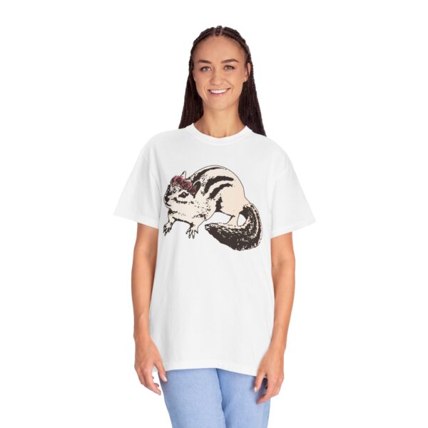 Chipmunk Flower Princess Mediumweight T-Shirt - Image 6