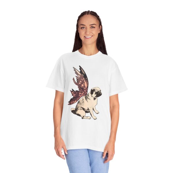 Fairy Pug Mediumweight T-Shirt - Image 5