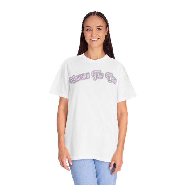 Unicorn Fan Club Mediumweight T-Shirt - Image 5