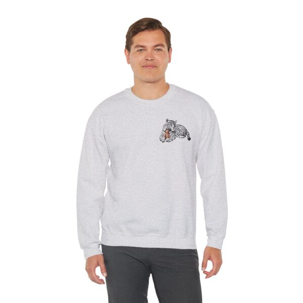 Snuggly Jaguar Crewneck Sweatshirt - Image 5