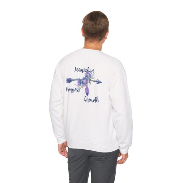 Innovation, Progress, Growth - Right Arrow Crewneck Sweatshirt - Image 4