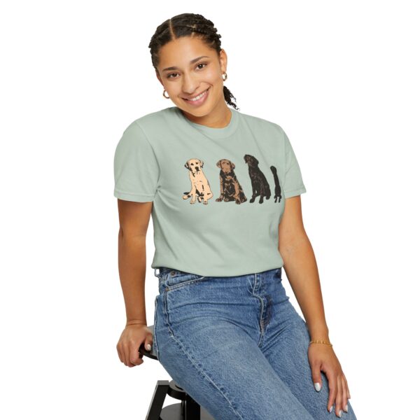 The Labrador Rainbow Mediumweight T-Shirt - Image 14
