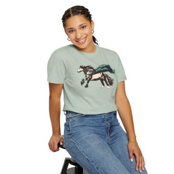 Horse Hero Mediumweight T-Shirt - Image 14