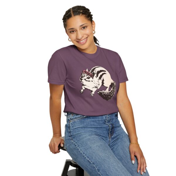 Chipmunk Flower Princess Mediumweight T-Shirt - Image 22