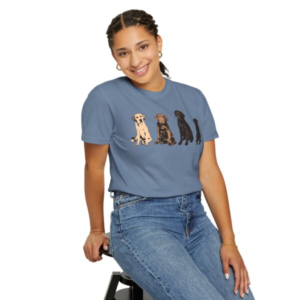 The Labrador Rainbow Mediumweight T-Shirt - Image 18