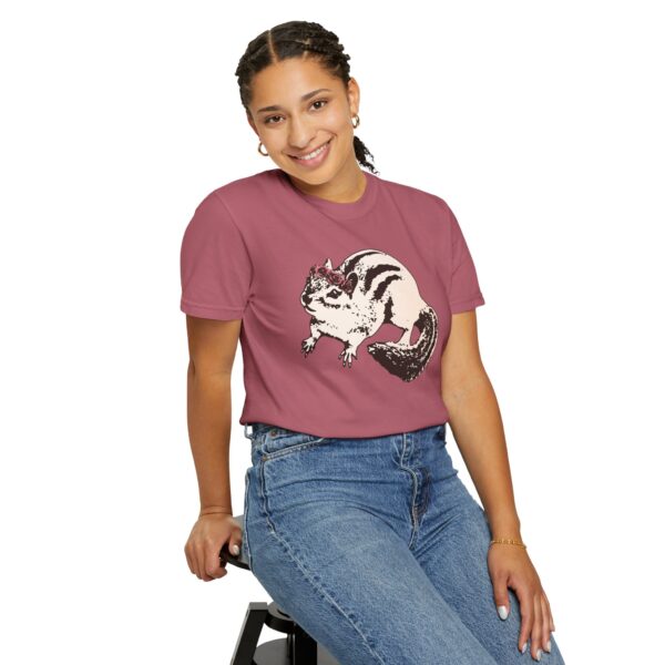 Chipmunk Flower Princess Mediumweight T-Shirt - Image 17