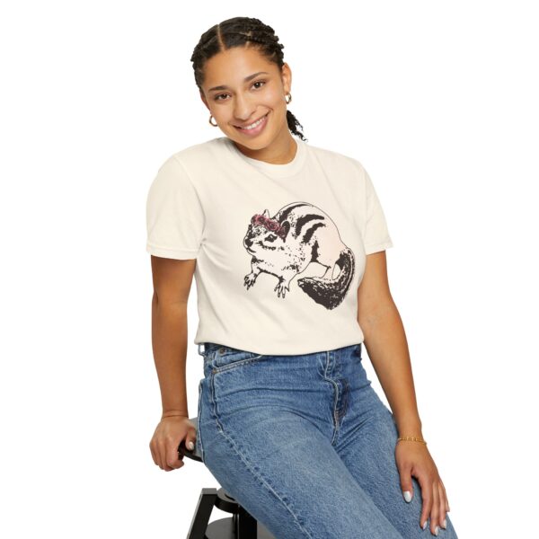 Chipmunk Flower Princess Mediumweight T-Shirt - Image 9