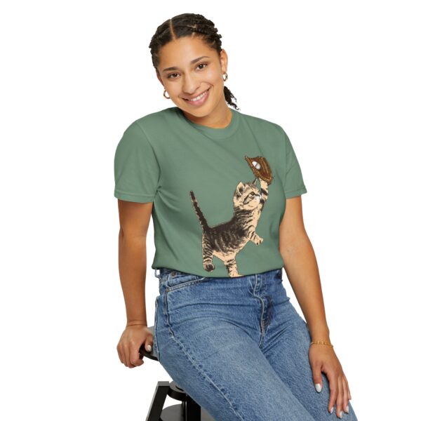 Baseball Kitten Mediumweight T-Shirt - Image 11
